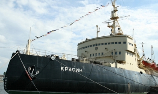 На ледоколе «Красин» - выставка и диагностика