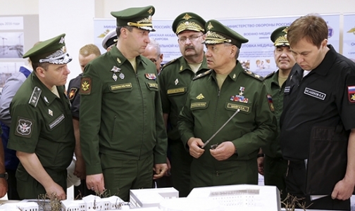 Сергей Шойгу: В новой клинике ВМА все должно быть функциональным и капитальным