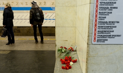 В Петербурге начинается опознание жертв теракта в метро