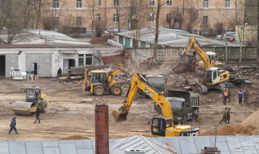 В Пушкине строят инфекционный центр для заболевших коронавирусом